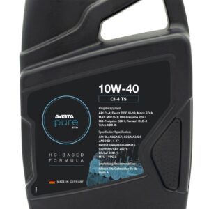 AVISTA pure EVO CI-4 TS 10W-40  5л.