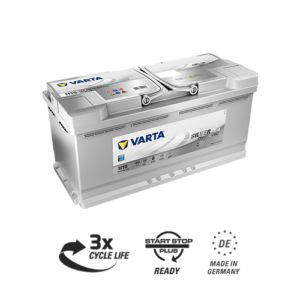 АКБ Varta  AGM SD 105Ah (H15) R+