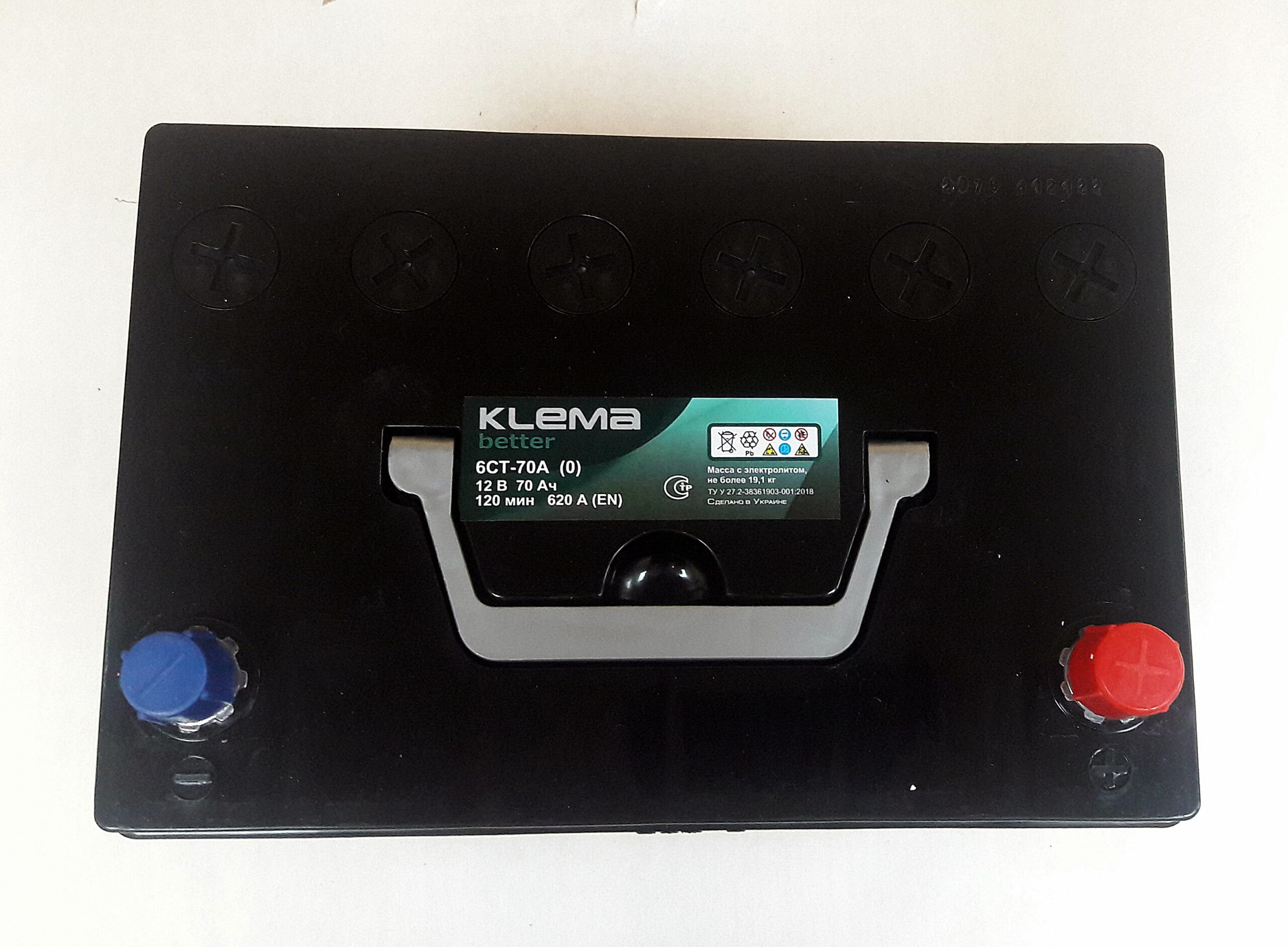 6СТ-70 (0) KLEMA BETTER JIS - Зображення 3