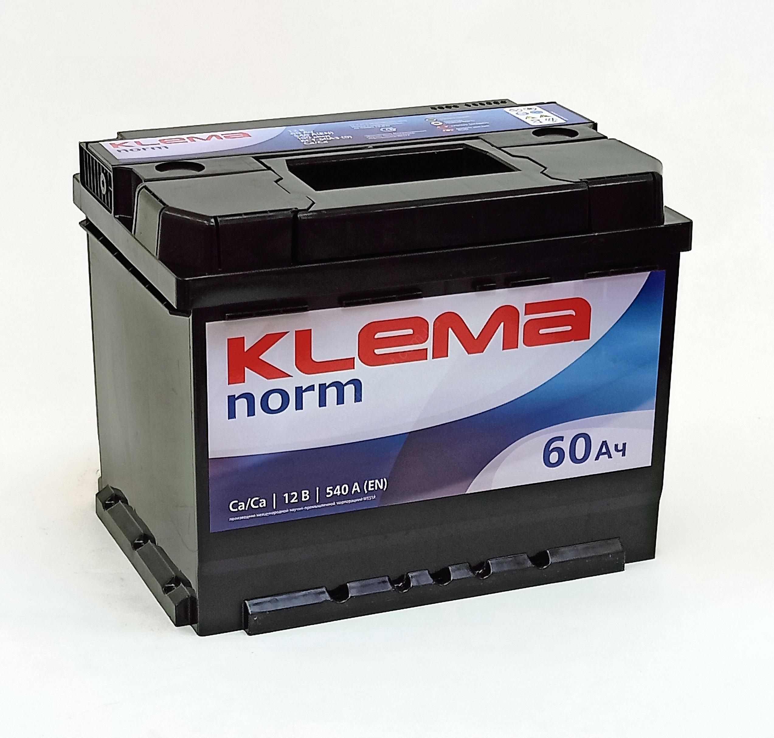 6 СТ -60 (0) KLEMA norm