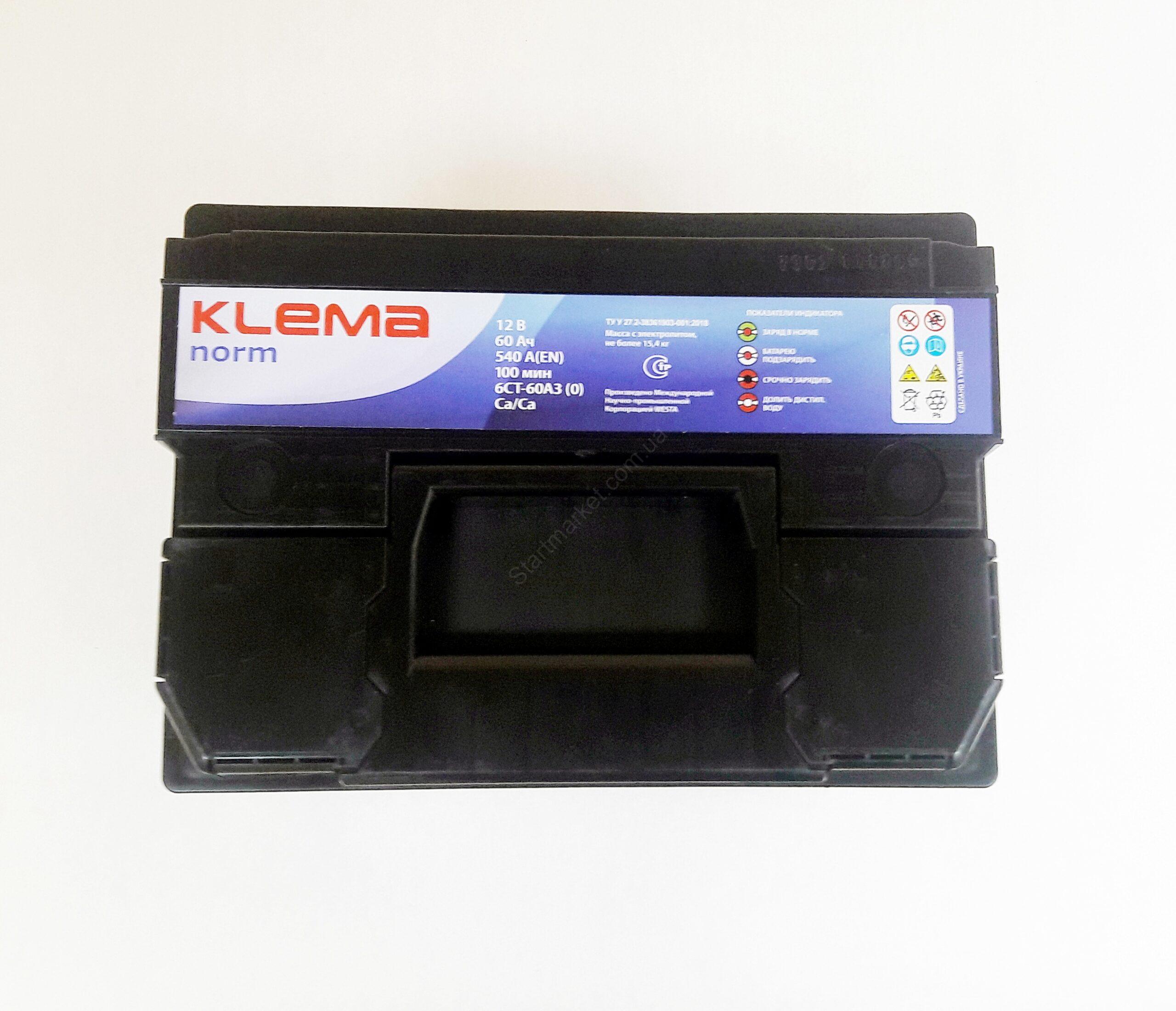 6 СТ -60 (0) KLEMA norm - Зображення 3