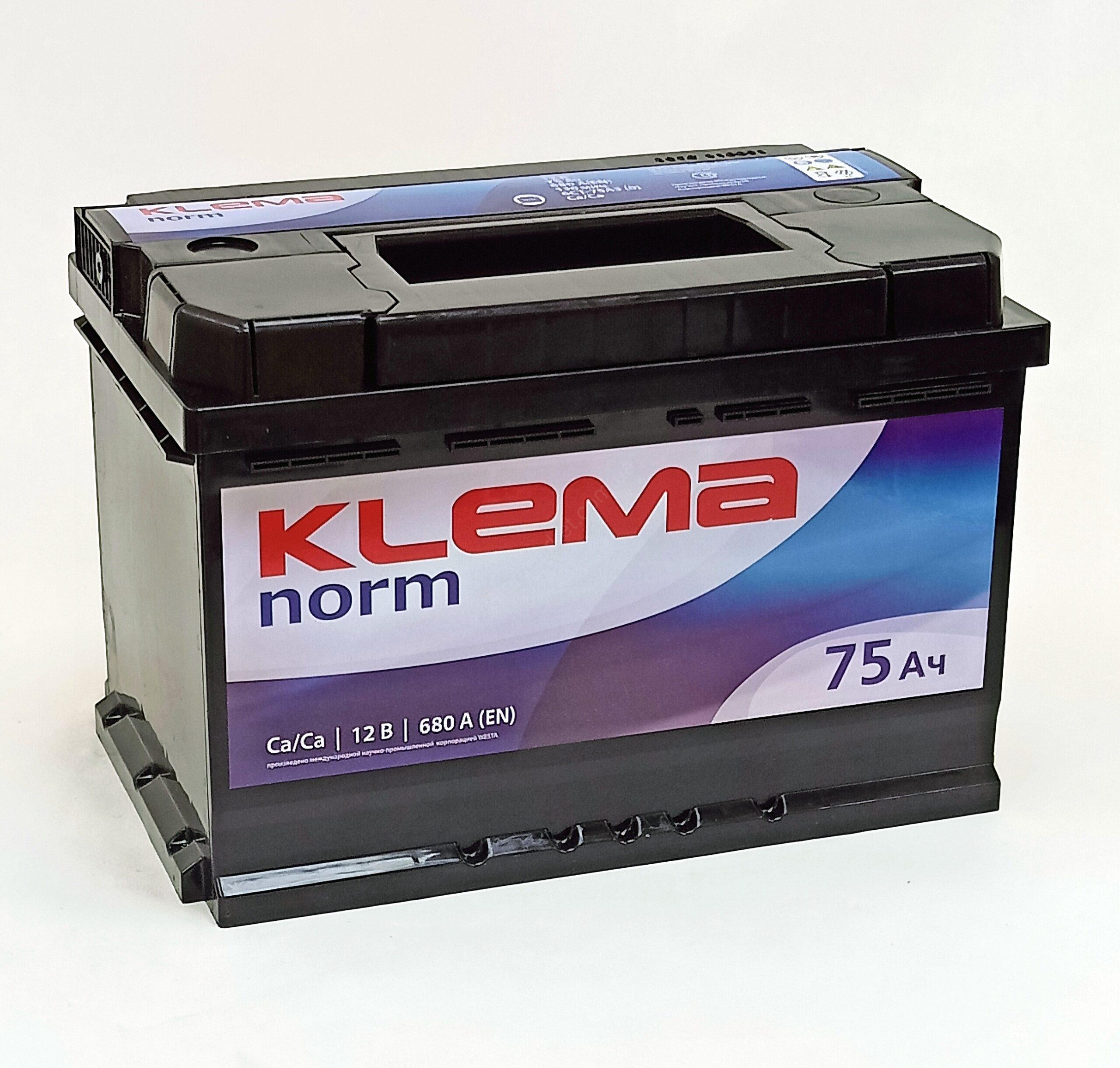 6 СТ -75 (1) KLEMA norm