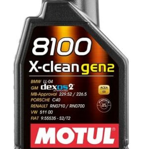 Motul 8100 X-clean GEN2 5W-40 1л.